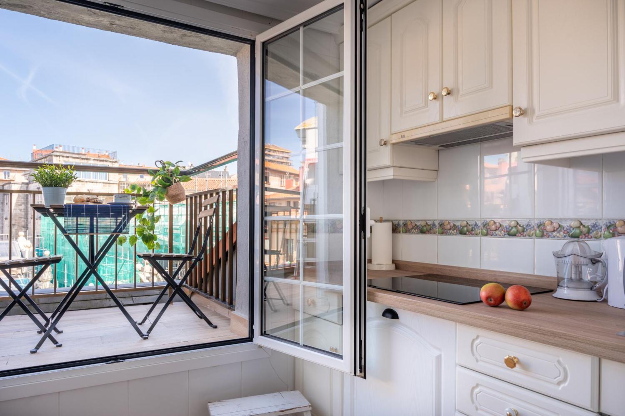 Jm8-Clasico Y Espacioso Apartamento En Pleno Centro De Santander Exterior foto